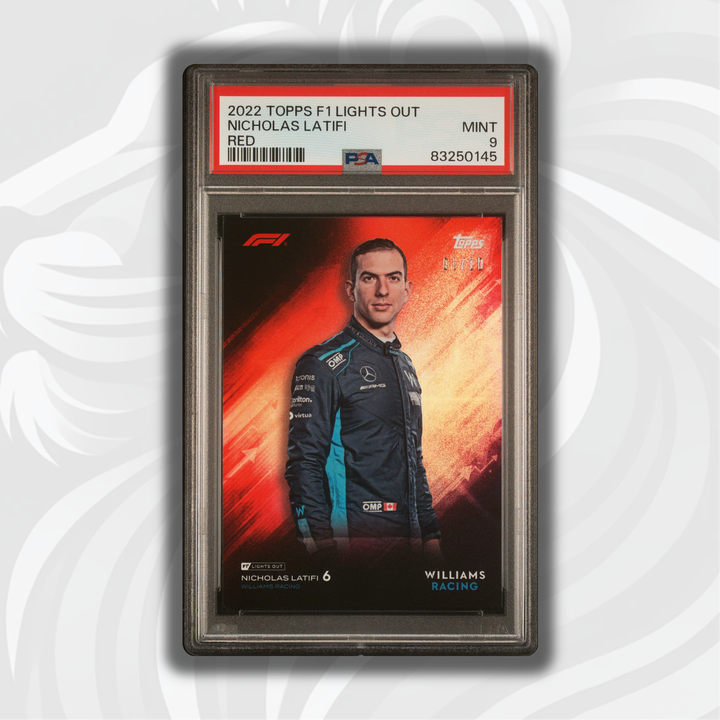 PSA 9 - 01/10 - Nicholas Latifi - Red
