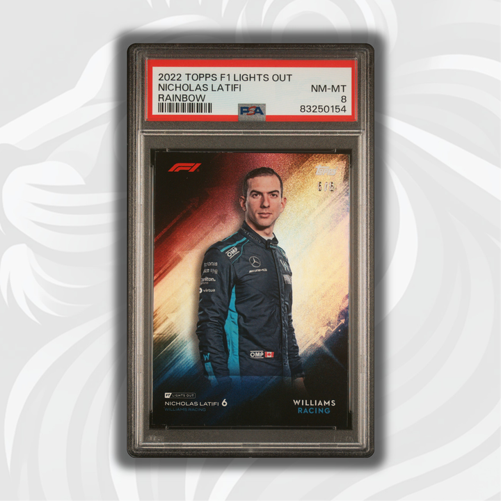 PSA 8 - 5/5 - Nicholas Latifi - Rainbow