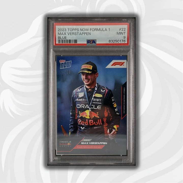 PSA 9 - 05/10 - Max Verstappen #22 - Blue