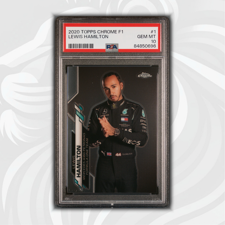 PSA 10 - Lewis Hamilton #1 - 2020 Topps Formula 1