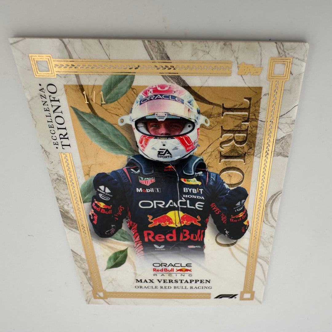 1/1 Gold - Max Verstappen - 2023 Eccellenza Trionfo