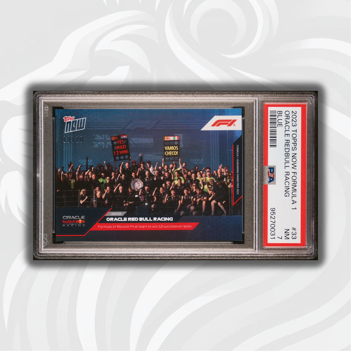 PSA 7 - 10/10 - Max Verstappen #33 - Blue