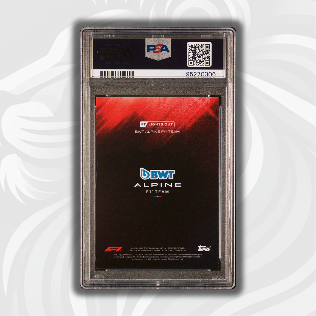 PSA 10 - 07/10 - Fernando Alonso - Red - 2022 Lights Out