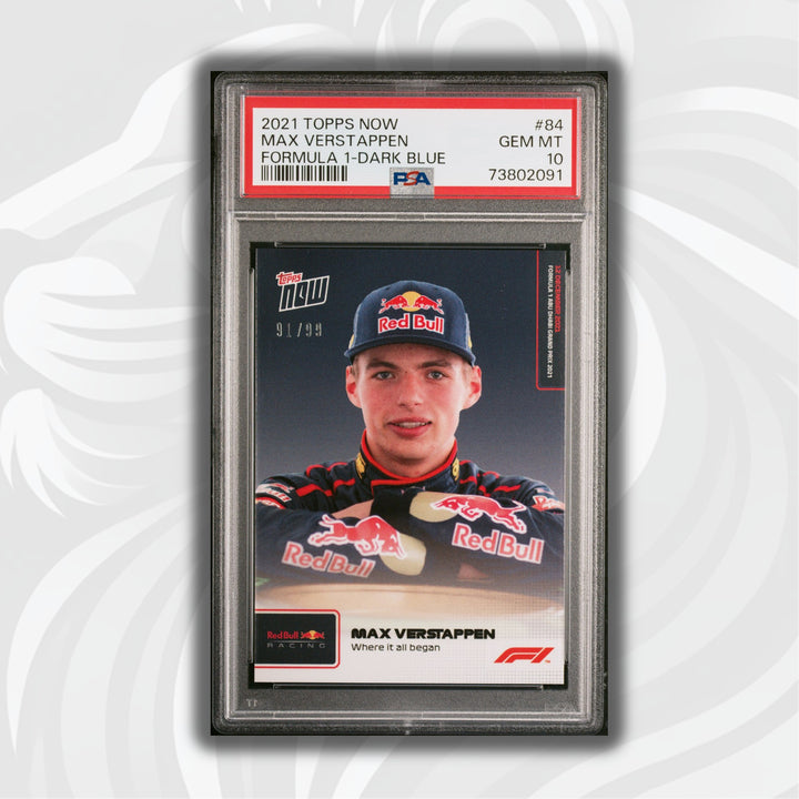 PSA 10 - /99 Max Verstappen #84 Dark Blue - Where it all began