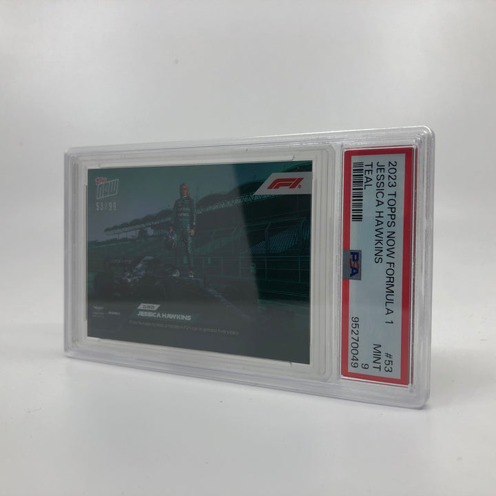 PSA 9 - 53/99 Jessica Hawkins #53 - 青色 - 2023 Topps Now F1