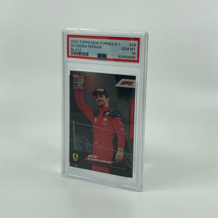 PSA 10 - 11/99 - Charles Leclerc #26 - Black - 2023 Topps Now