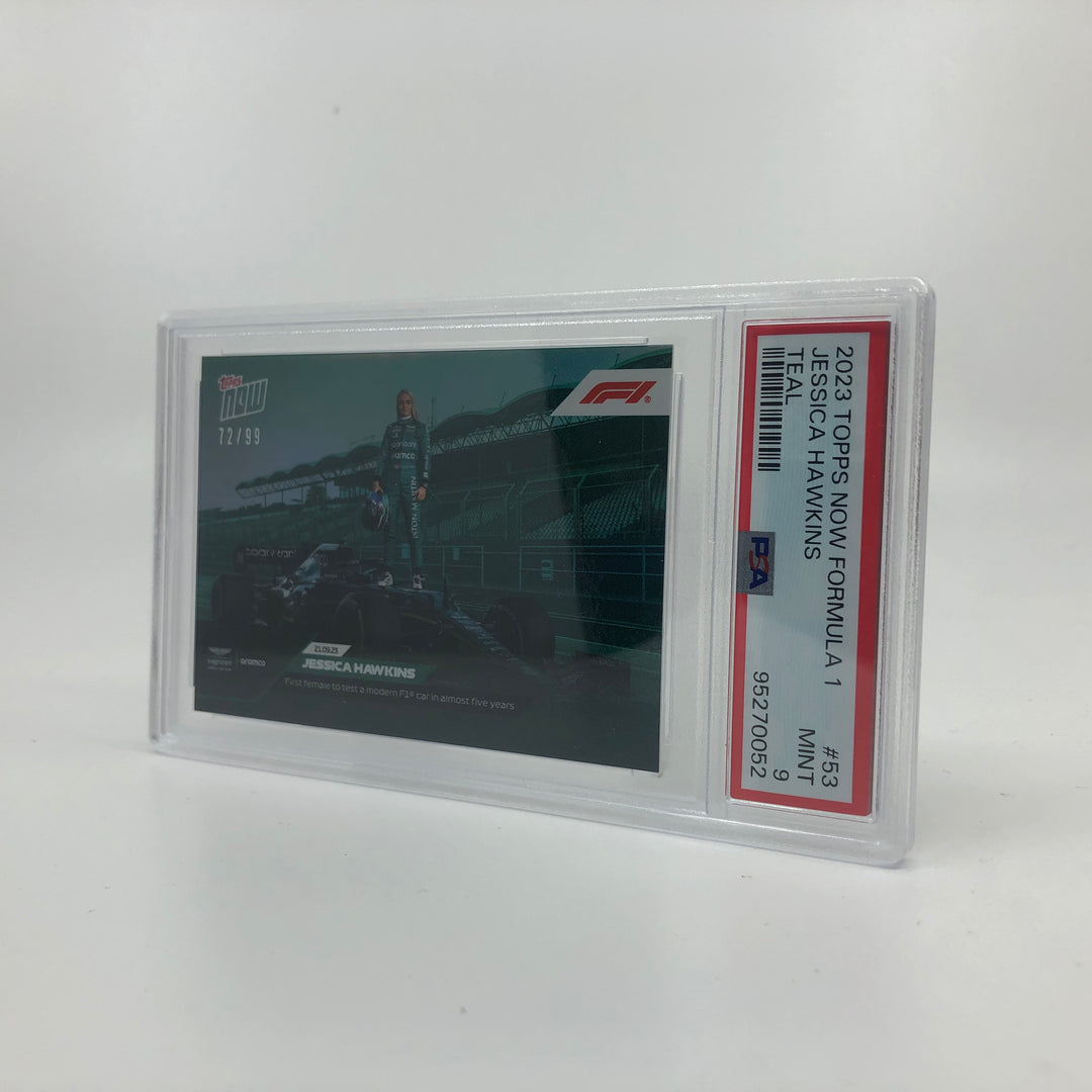 PSA 9 - 72/99 Jessica Hawkins #53 - 青色 - 2023 Topps Now F1