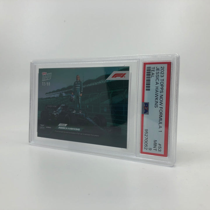 PSA 9 - 72/99 Jessica Hawkins #53 - 青色 - 2023 Topps Now F1