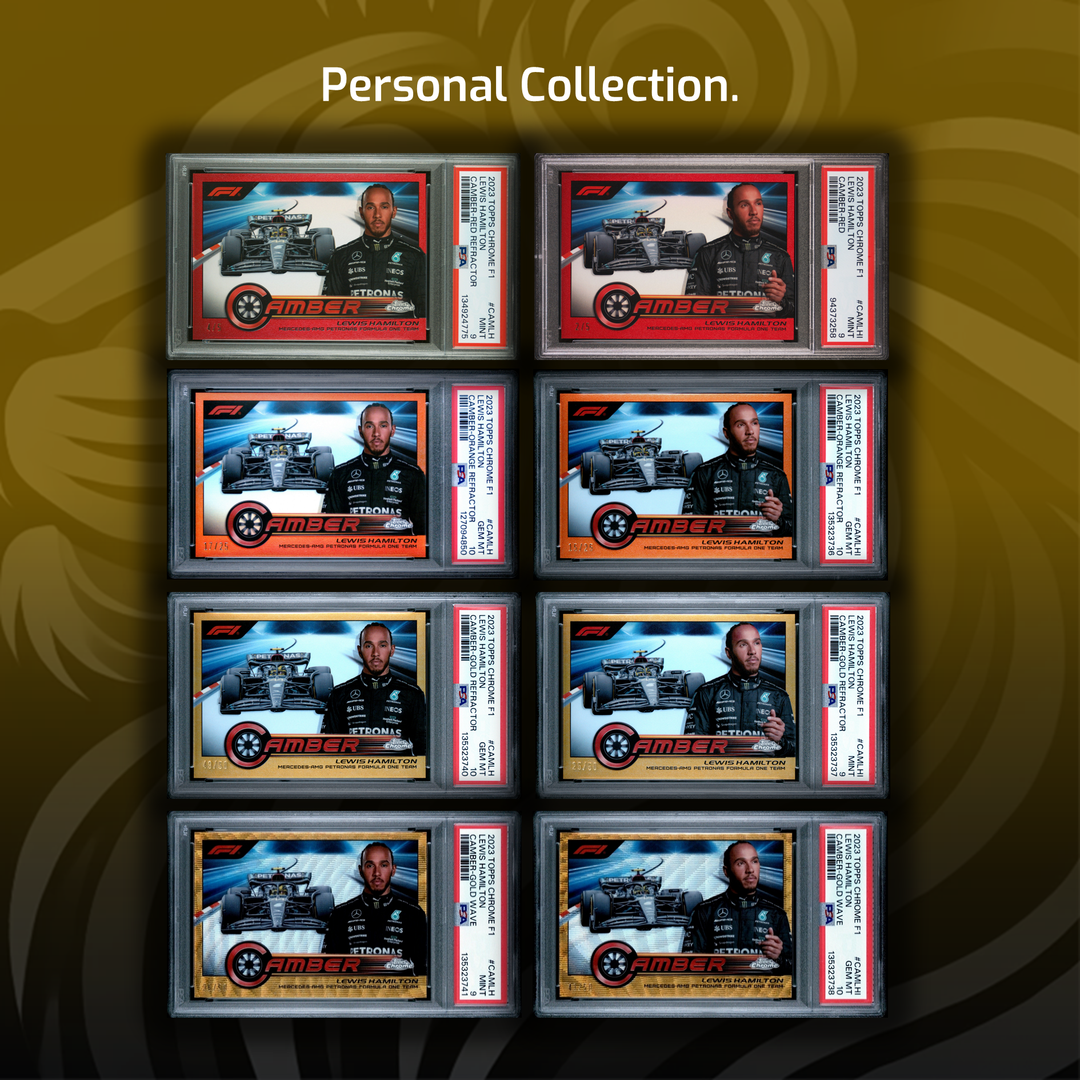 Rainbows - Lewis Hamilton - 2023 Chrome #CAMLH - Camber Insert - 2 Variations