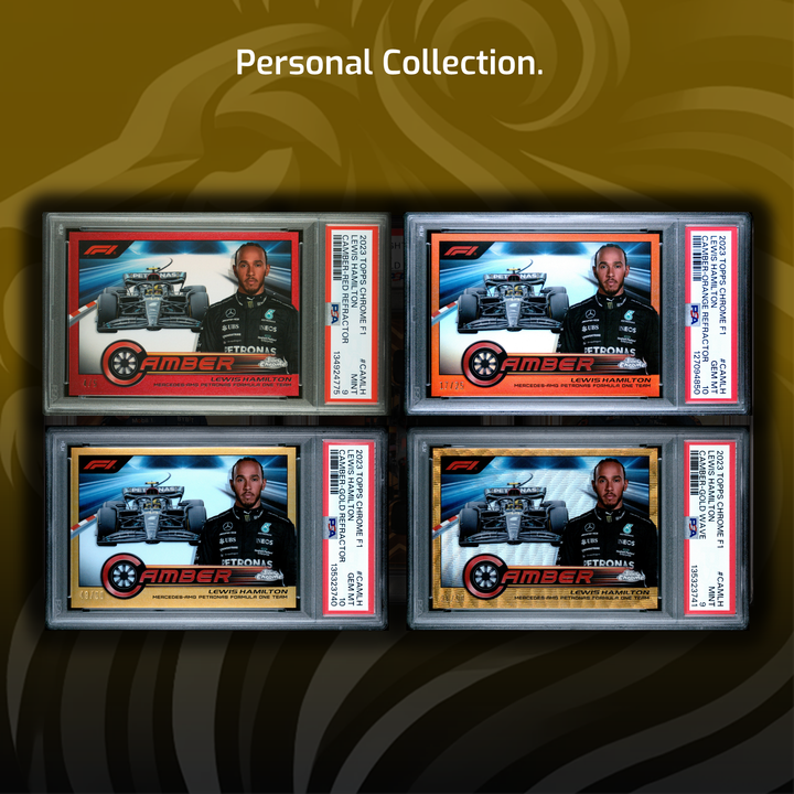 Rainbows - Lewis Hamilton - 2023 Chrome #CAMLH - Camber Insert - 2 Variations