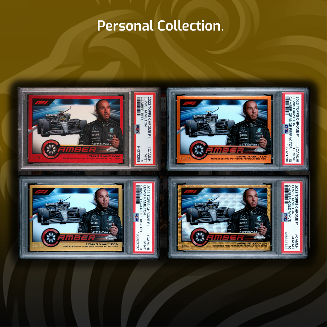 Rainbows - Lewis Hamilton - 2023 Chrome #CAMLH - Camber Insert - 2 Variations