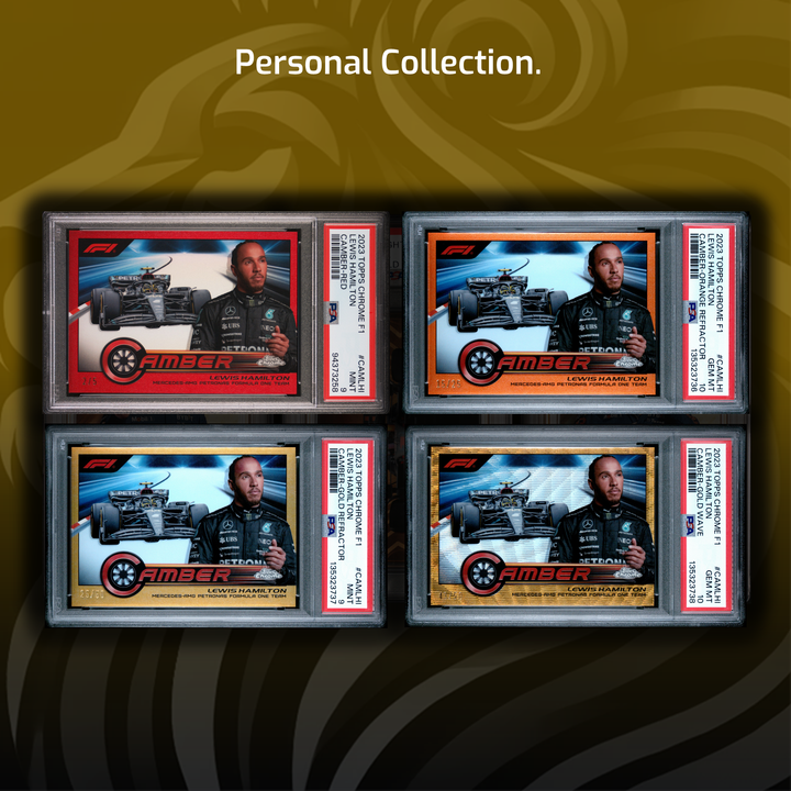 Rainbows - Lewis Hamilton - 2023 Chrome #CAMLH - Camber Insert - 2 Variations