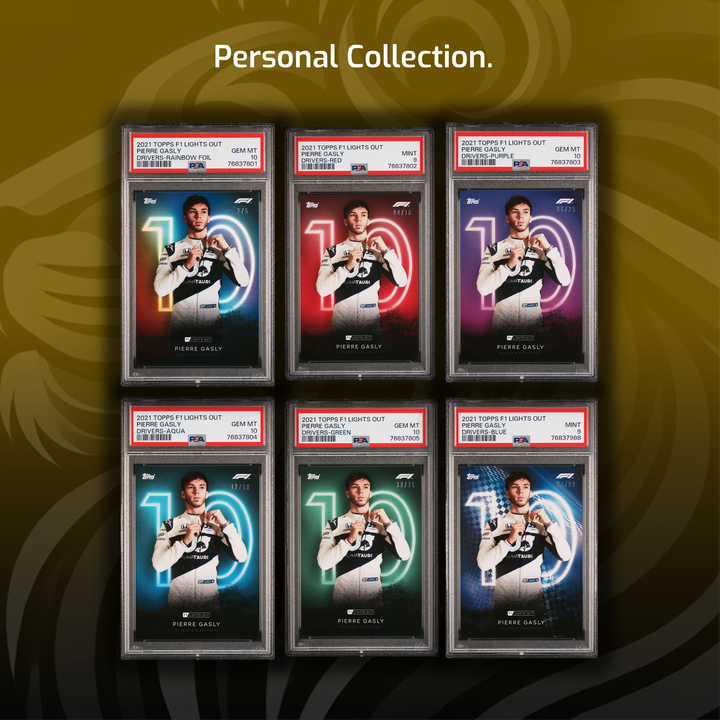 20 Rainbows - Drivers - 2021 Topps Lights Out - 119/120 Cards