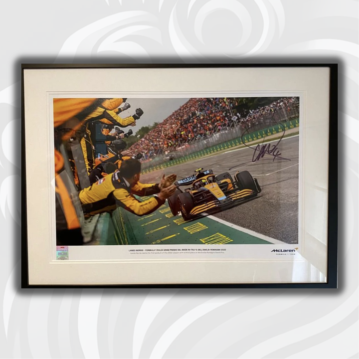 18/100 Lando Norris Claims his first podium of 2022 season