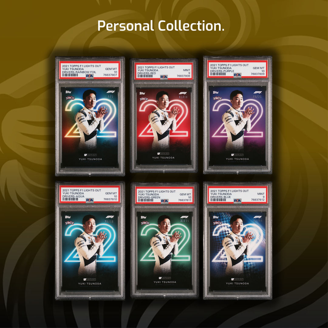 20 Rainbows - Drivers - 2021 Topps Lights Out - 119/120 Cards