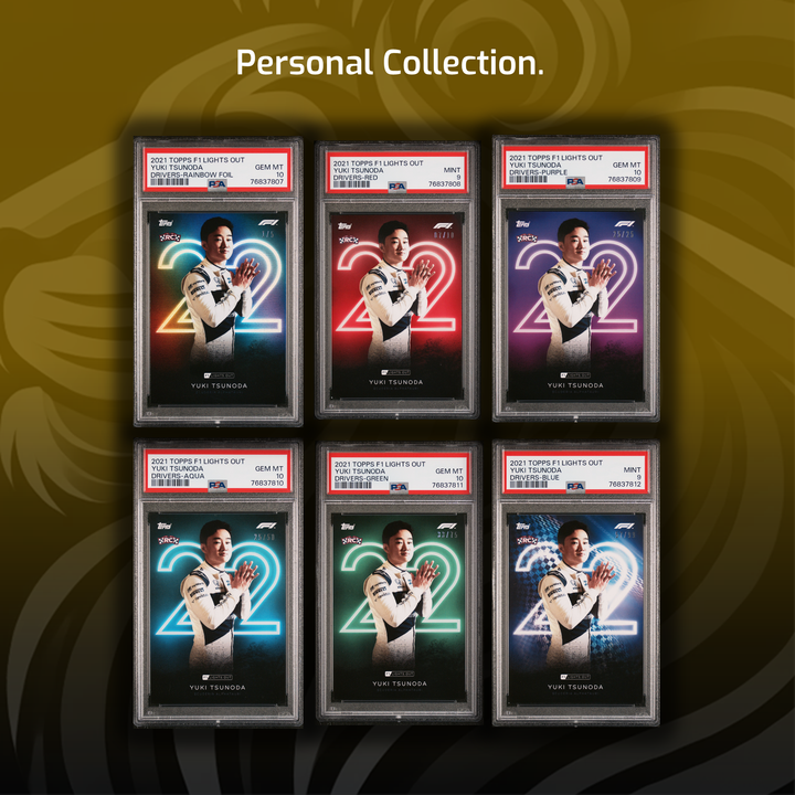 20 Rainbows - Drivers - 2021 Topps Lights Out - 119/120 Cards