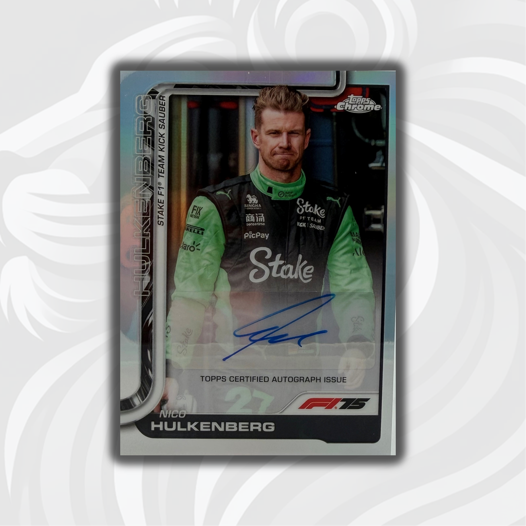 Nico Hulkenberg #CAC-HUL - 2025 Topps Chrome F1 - Chrome Autograph
