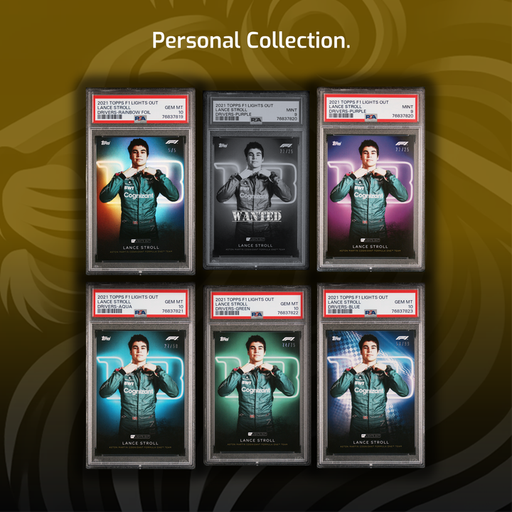 20 Rainbows - Drivers - 2021 Topps Lights Out - 119/120 Cards