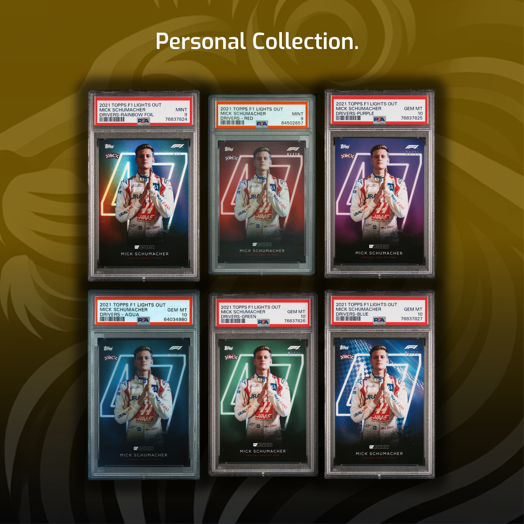 20 Rainbows - Drivers - 2021 Topps Lights Out - 119/120 Cards