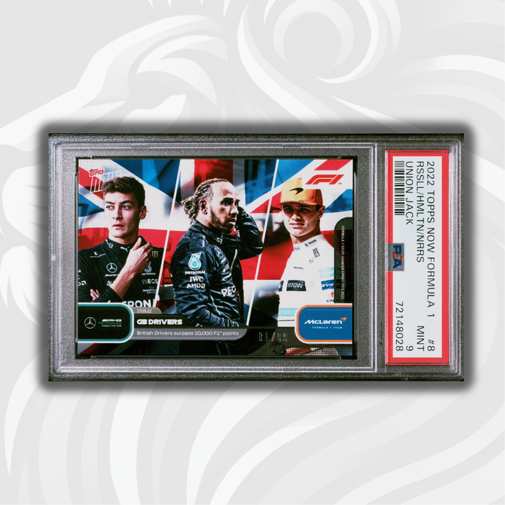PSA 9 - 81/99 Union Jack - British Drivers Surpass 10.000 Points #008