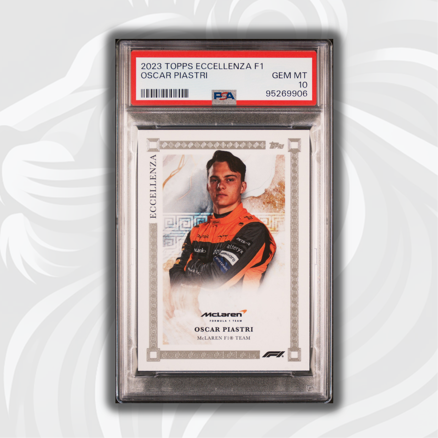 PSA 10 - Oscar Piastri - 2023 Topps Eccellenza F1
