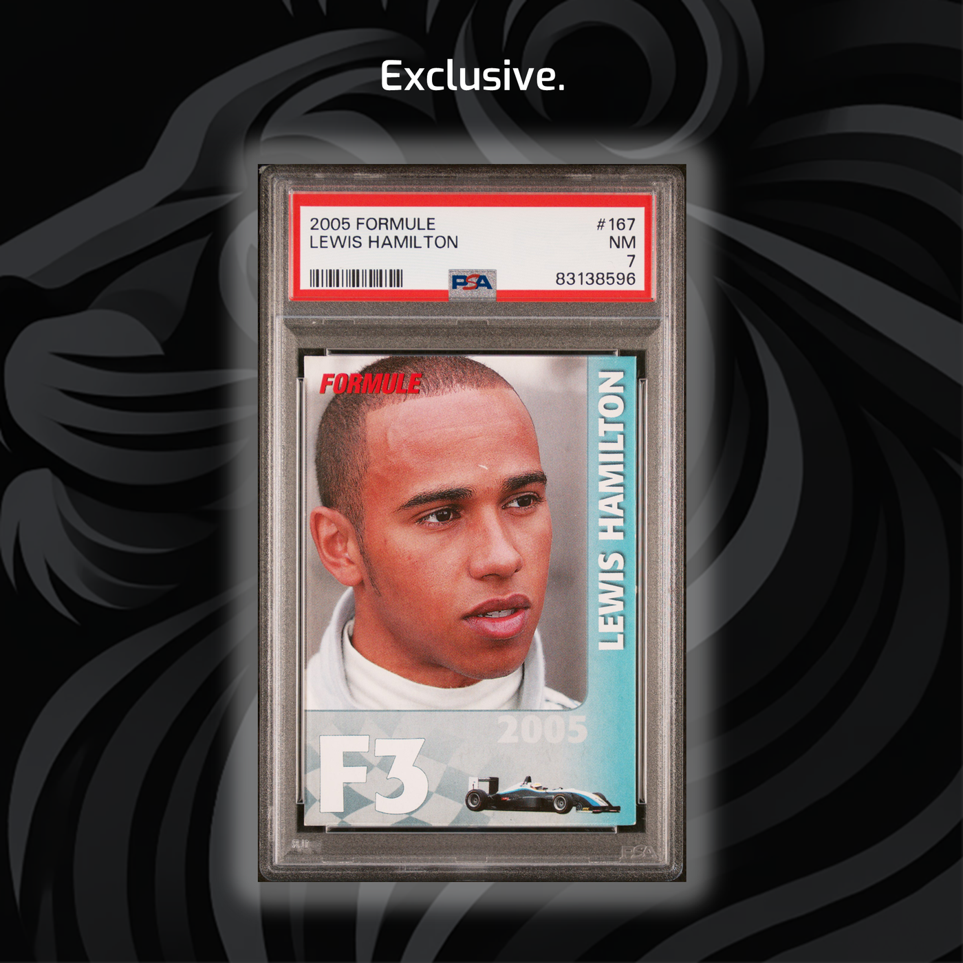 PSA 7 - Lewis Hamilton #167 - 2005 Formule