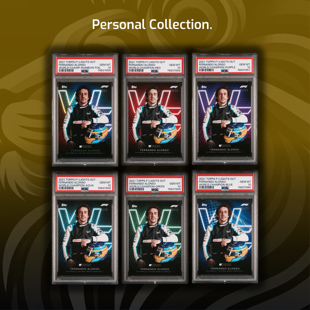 4 Rainbows - World Champions - 2021 Topps Lights Out - 23/24 Cards