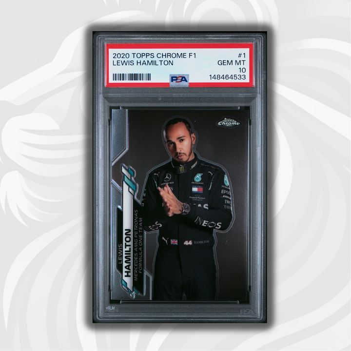 PSA 10 - Lewis Hamilton #1 - 2020 Topps Formula 1