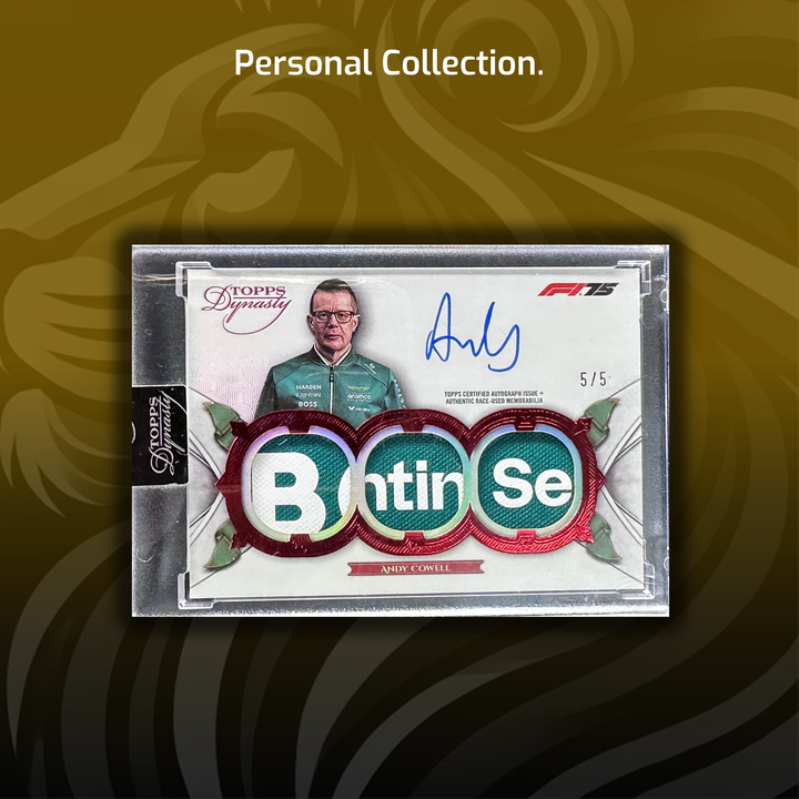 Set - /5 Red Team Principals - Triple Patch Autograph - 2025 Topps Dynasty