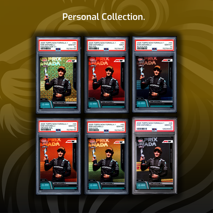 Rainbow - Kimi Antonelli - 2025 Topps Now #45 - First Podium