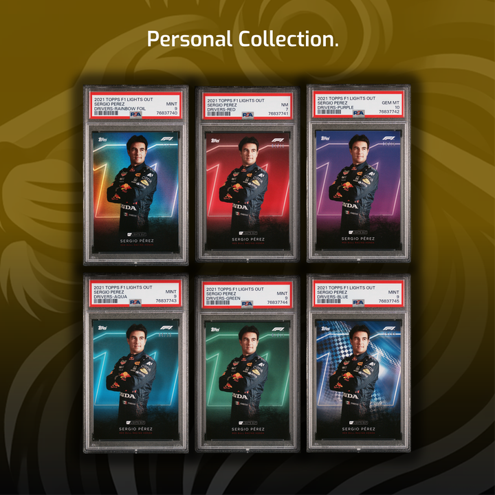 20 Rainbows - Drivers - 2021 Topps Lights Out - 119/120 Cards