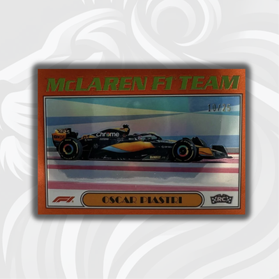 23/25 Orange - Oscar Piastri - McLaren - #AU77-OP - 1977 - 2023 Chrome