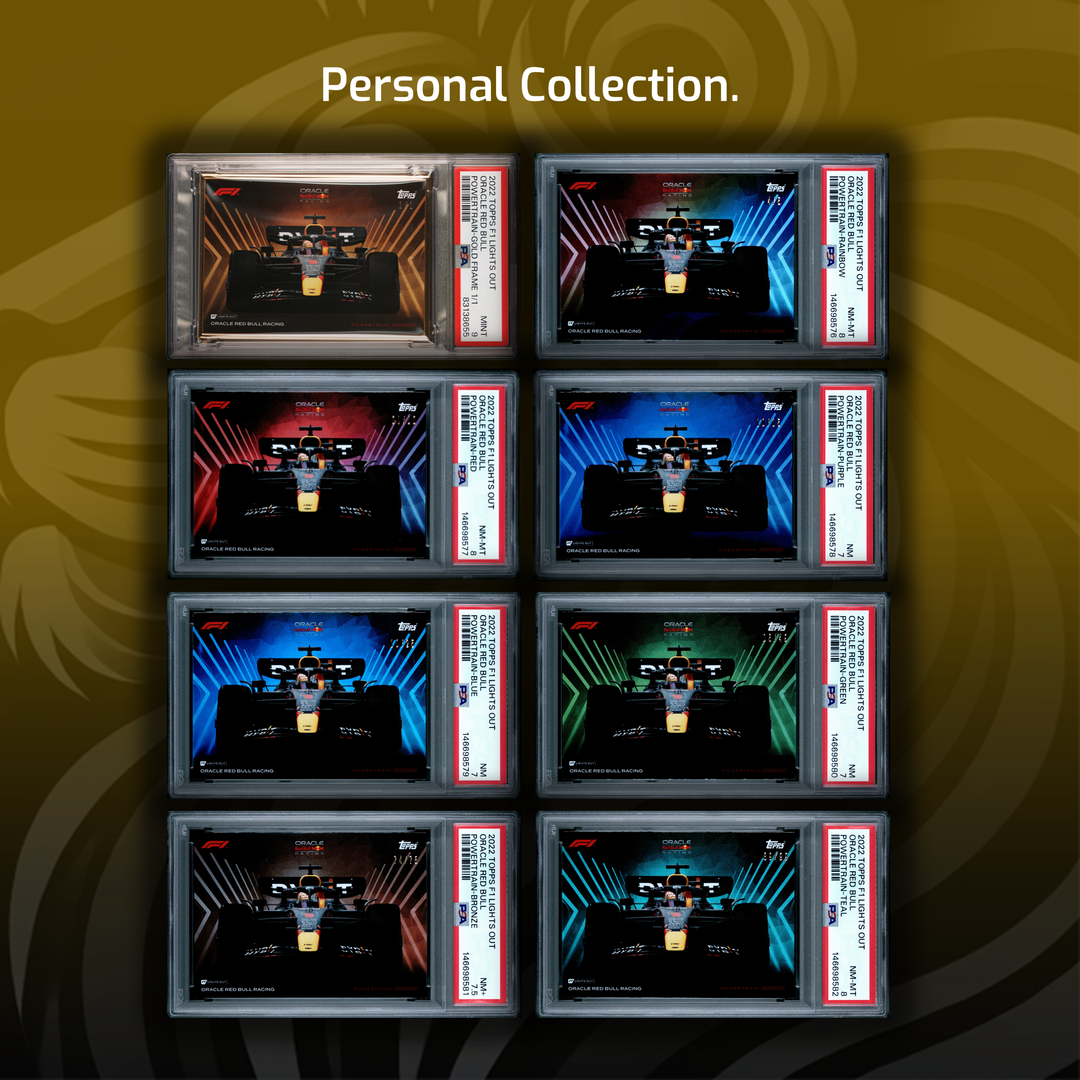 10 Rainbows - Powertrains - 2022 Lights Out - 70 Cards (excl. Gold Frames)