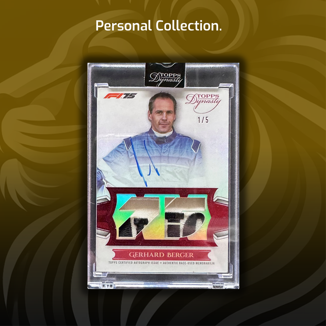 Set - /5 Red Legends 75th Anniversary - 2025 Topps Dynasty