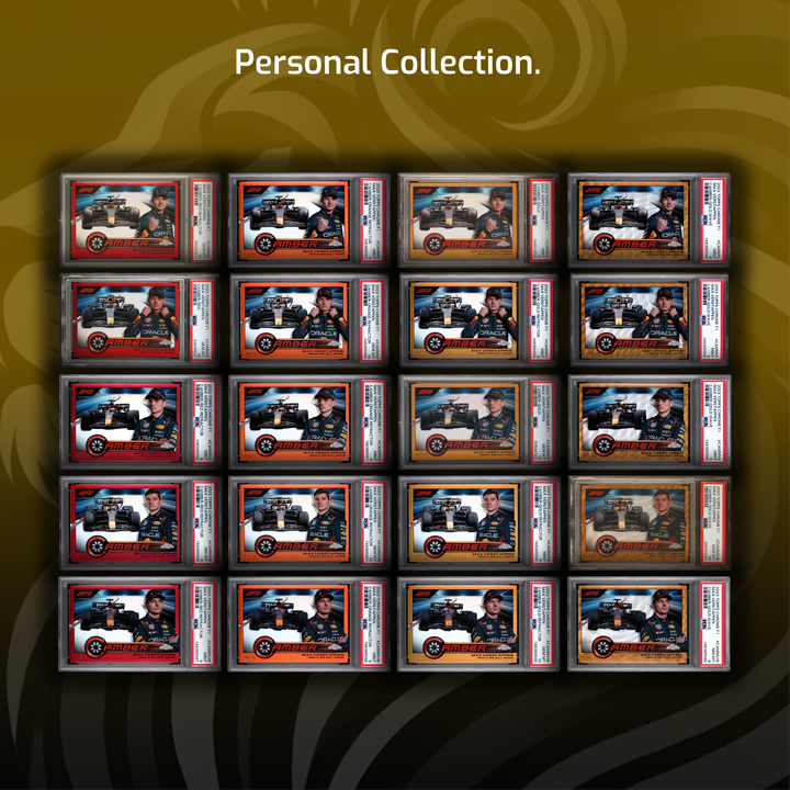Rainbows - Max Verstappen - 2023 Chrome #CAMMV-MVIIII - Camber Insert - 5 Variations