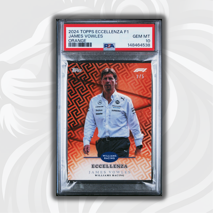 2/5 James Vowles - Principal - Orange - 2024 Topps Eccellenza F1