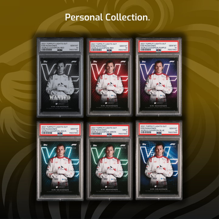 4 Rainbows - World Champions - 2021 Topps Lights Out - 23/24 Cards