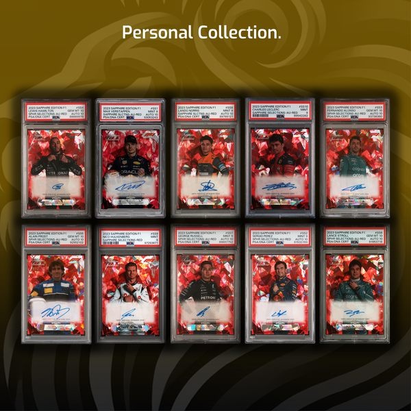 Set - Red Auto - Sapphire Selections - 2023 Topps Chrome - 10 Cards