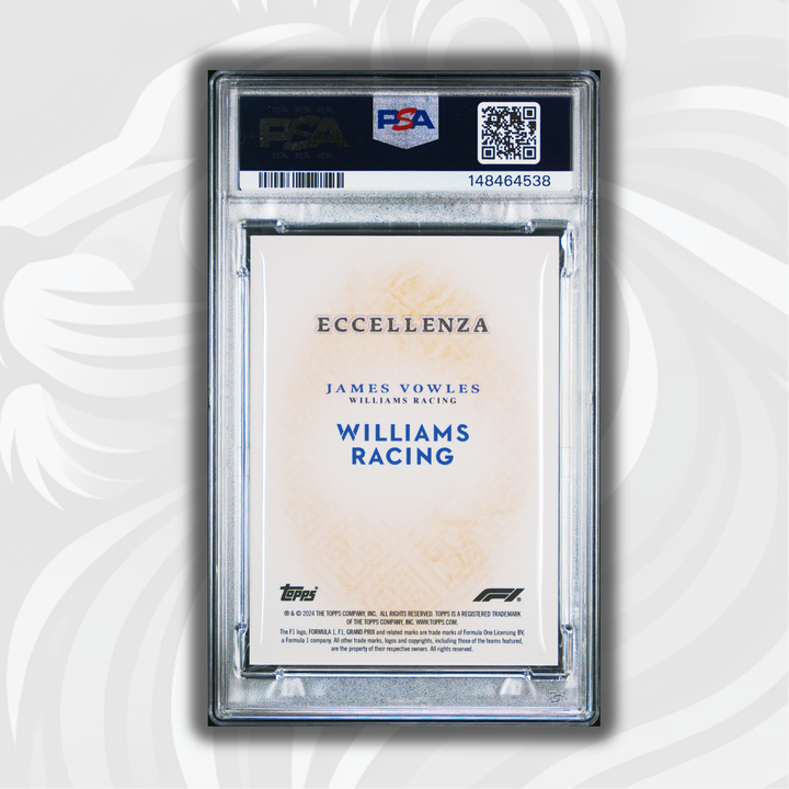 2/5 James Vowles - Principal - Orange - 2024 Topps Eccellenza F1
