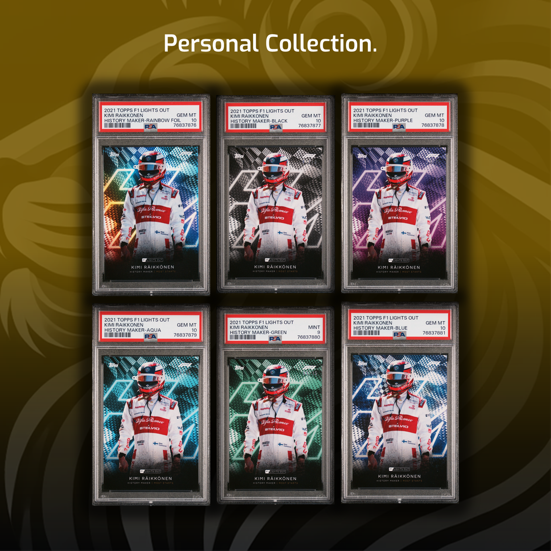 3 Rainbows - History Makers - 2021 Topps Lights Out - 18 Cards