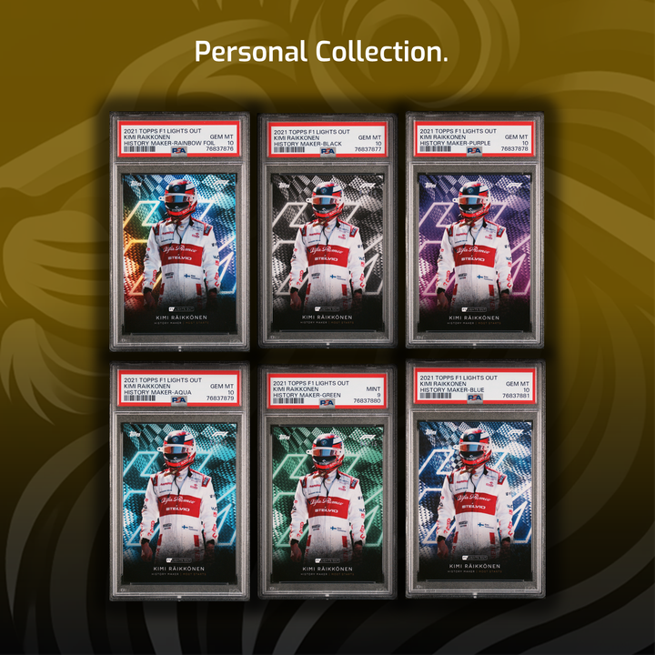 3 Rainbows - History Makers - 2021 Topps Lights Out - 18 Cards