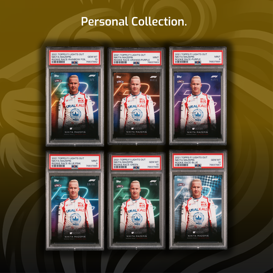 3 Rainbows - Rookie Race - 2021 Topps Lights Out - 18 Cards