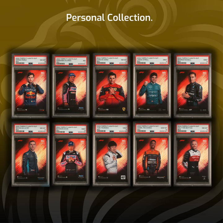 Set - Red - Drivers - 2022 Topps Lights Out - 30 Cards