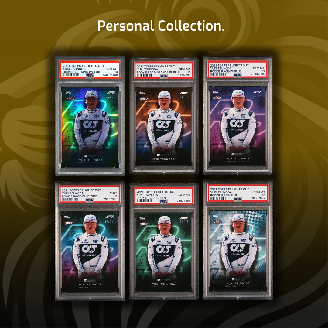 3 Rainbows - Rookie Race - 2021 Topps Lights Out - 18 Cards