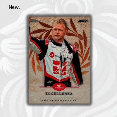 2/5 Kevin Magnussen - Trionfo - Orange - 2024 Topps Eccellenza F1