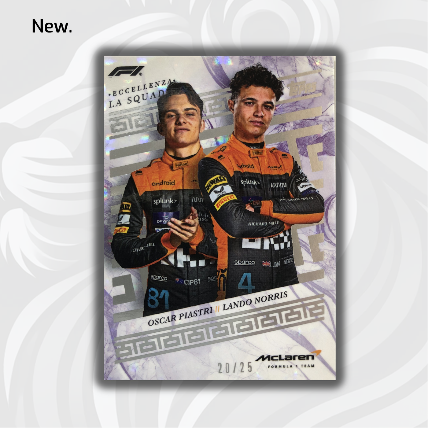 20/25 Norris/Piastri - McLaren F1 Team - Purple - 2023 Eccellenza La Squadra