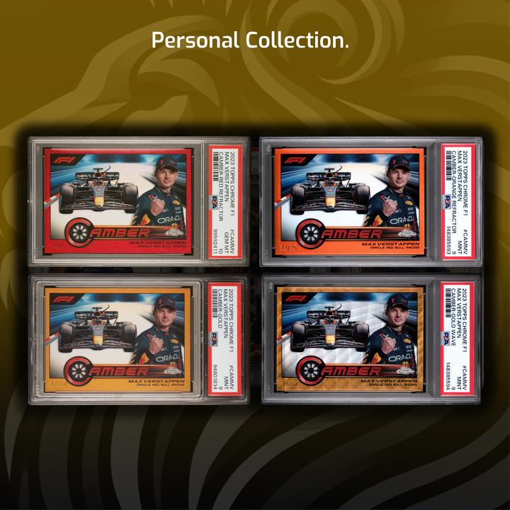 Rainbows - Max Verstappen - 2023 Chrome #CAMMV-MVIIII - Camber Insert - 5 Variations
