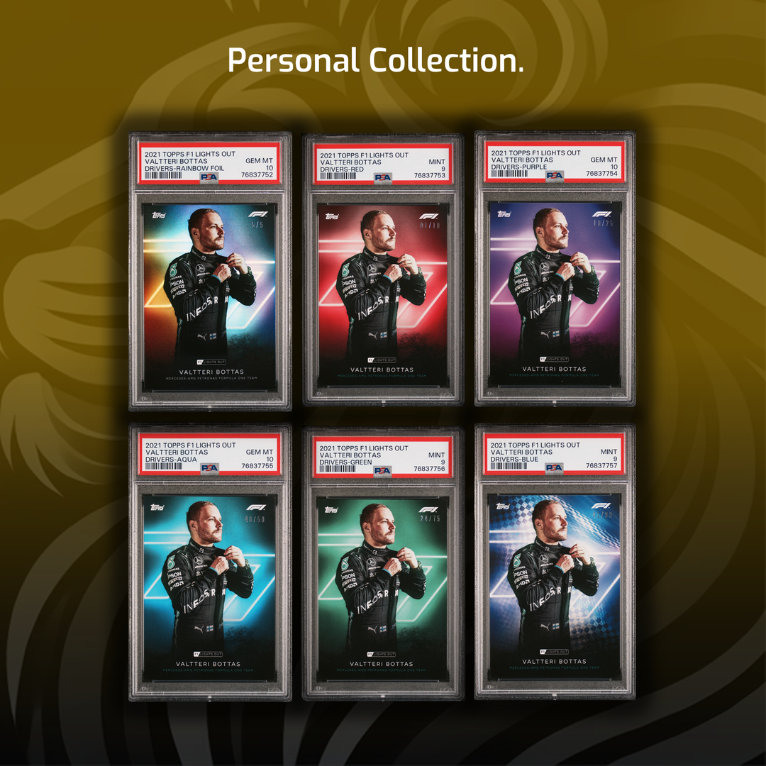 20 Rainbows - Drivers - 2021 Topps Lights Out - 119/120 Cards