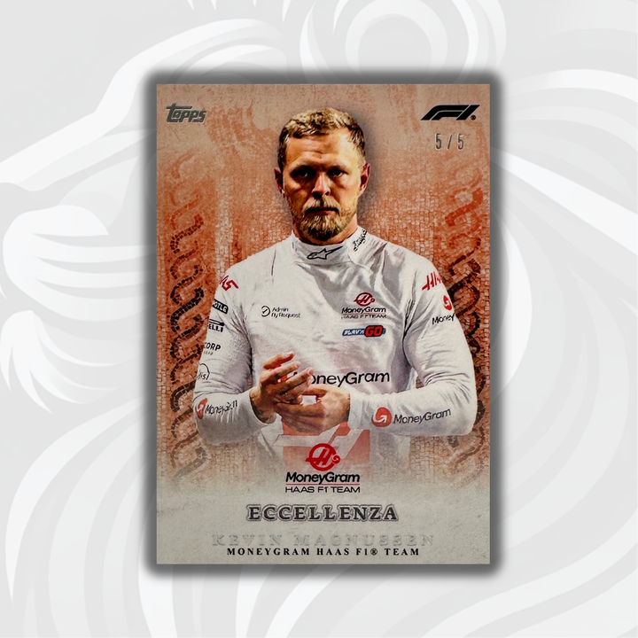 5/5 Kevin Magnussen - La Passione - Orange - 2024 Topps Eccellenza F1