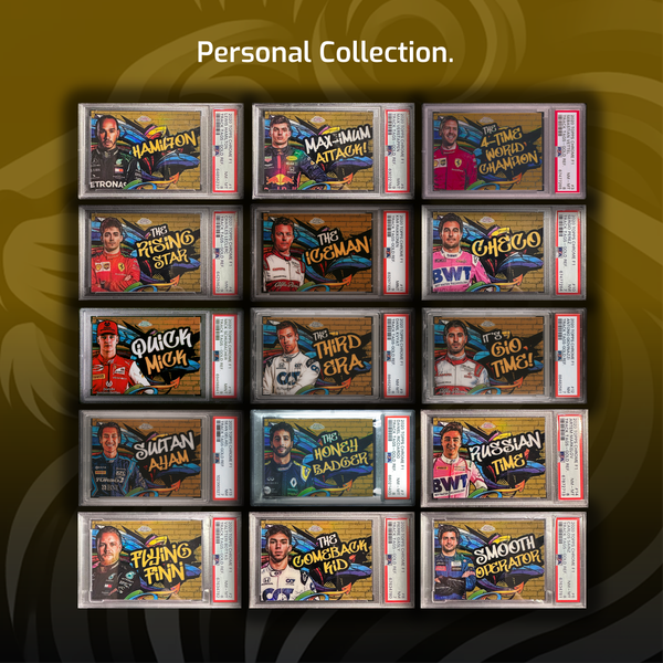 Set - Gold Track Tags - 2020 Topps Chrome  Insert - 15 Cards